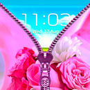 Pink Zipper Lock Screen APK