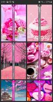 Pink Zipper Lock Screen 포스터