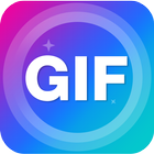 GIF Maker - GIF on Video icône