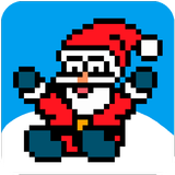 Santa Pixel Christmas games icône