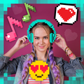 Pixel Art Photo Stickers 👾 Retro Style Camera