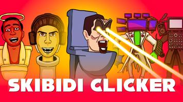 Skibidi Clicker: Toilet Battle постер