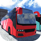 Coach Bus Parking 3D icône