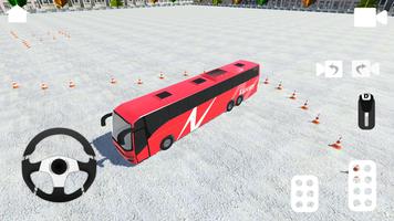 Coach Bus Parking 3D captura de pantalla 3