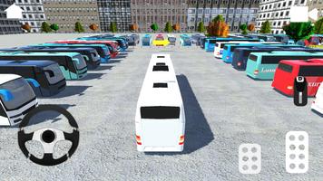 Coach Bus Parking 3D captura de pantalla 1