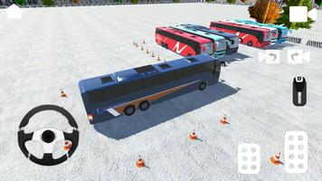 Coach Bus Parking 3D capture d'écran 2