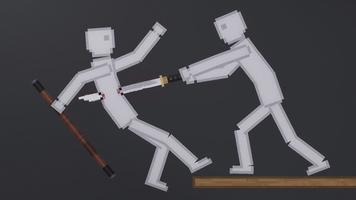 Katana Chainsaw Mod Melon постер