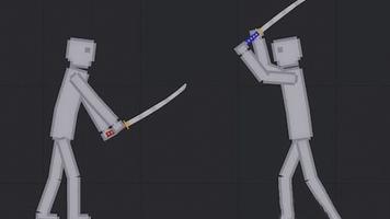 Katana Chainsaw Mod Melon скриншот 2