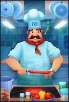 Rising Super Chef:Cooking Game Cartaz