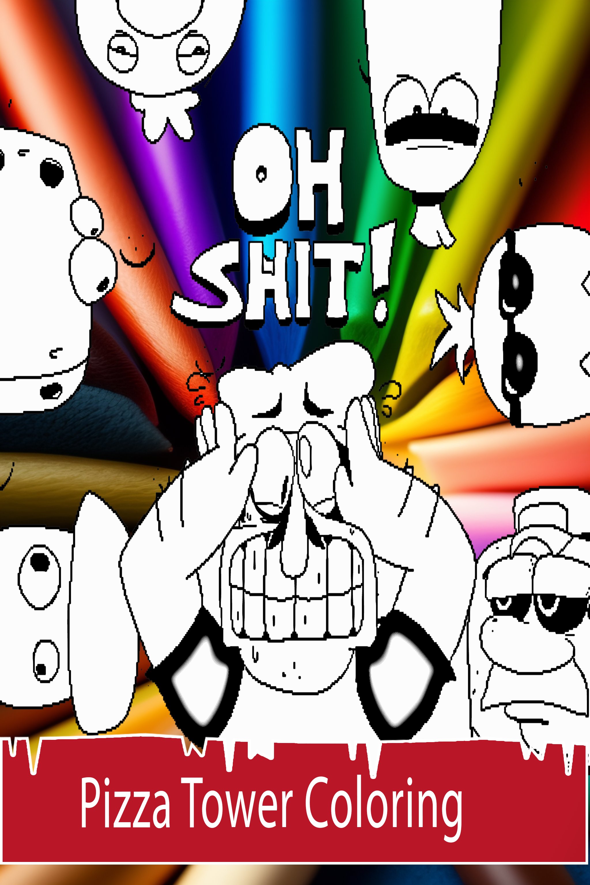 Pizza Tower Coloring APK for Android Download