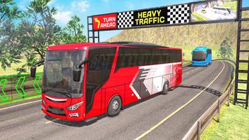 Coach Bus Simulator Bus Racing Affiche