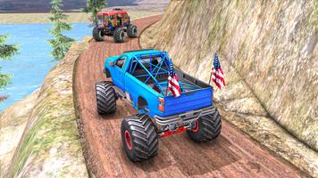 Monster Truck Stunt 4x4 Car 3D poster