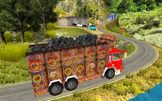 Hill Cargo Truck Driving Game capture d'écran 3