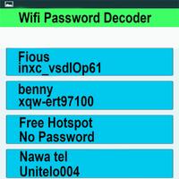 Wifi Password Decoder screenshot 1