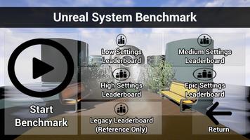 Unreal System Benchmark capture d'écran 1