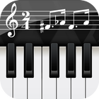Clavier de piano icône