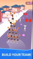 Cheerleader Run 3D imagem de tela 1