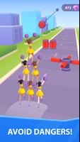 Cheerleader Run 3D imagem de tela 2