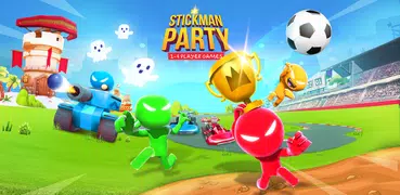 Stickman Party 2-4 Minispiele