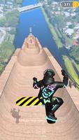 Ragdoll down hill Racing скриншот 2