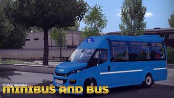 Minibus Dolmus Bus Simulator T ポスター