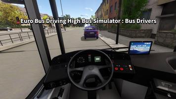 Euro Bus Driving 2021 Bus Simu постер