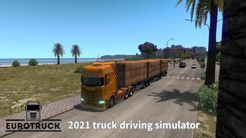 Euro Truck Driving 2021 High Truck Simulator capture d'écran 2