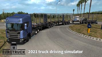 Euro Truck Driving 2021 High Truck Simulator اسکرین شاٹ 3