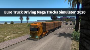 Euro Truck Driving Mega Trucks captura de pantalla 1