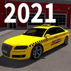 Real City Taxi Simulator 2021  icône