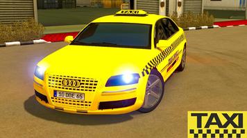 Real City Taxi Simulator 2021  Poster