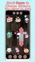 2 Schermata Kawaii Photo Editor Stickers