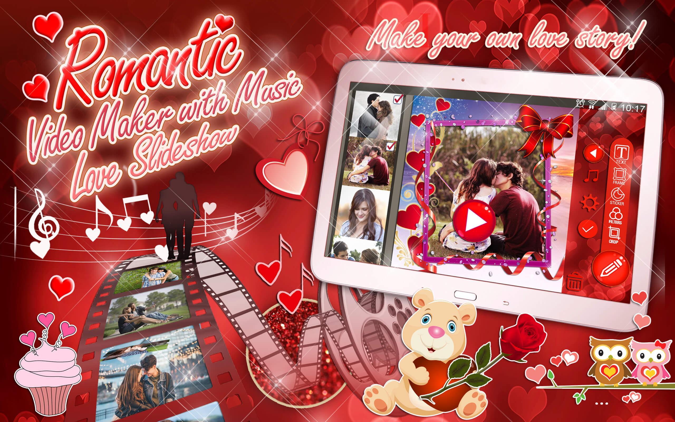 Wonderbaarlijk Liefde 💘 Video Maken met Fotos en Muziek for Android - APK Download TK-03