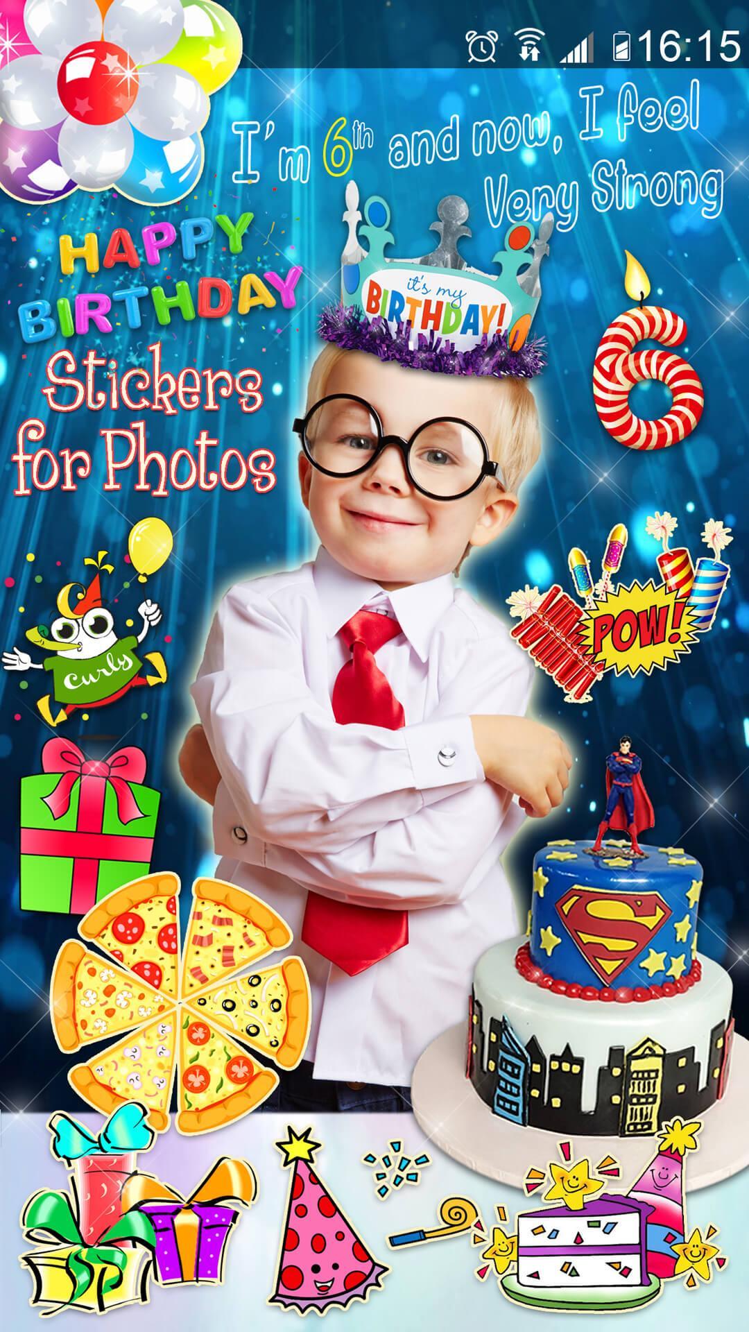 Birthday Stickers For Photos For Android Apk Download