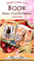 Book Dual Photo Frame পোস্টার