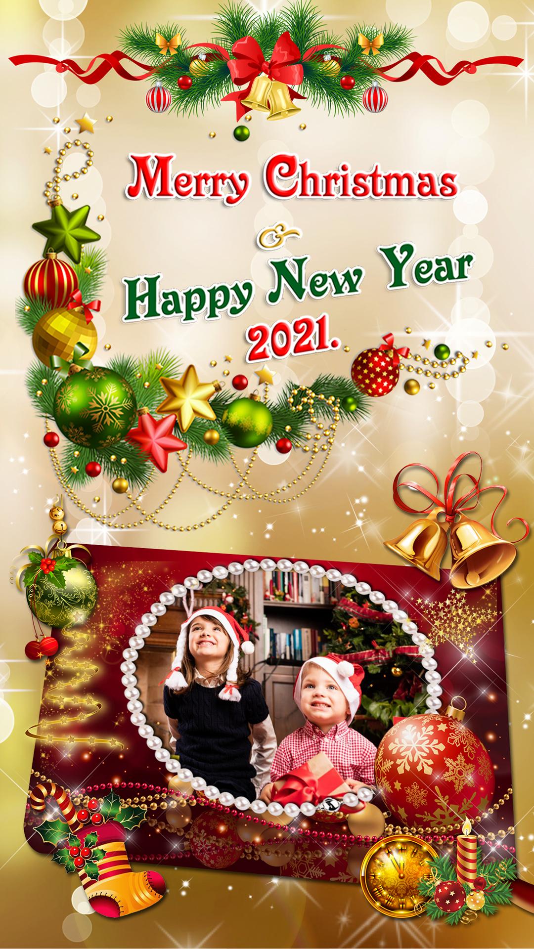 Bingkai Foto Tahun Baru 2021 Edit Foto Natal For Android Apk Download