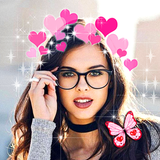 Corona de Corazones para Fotos icono