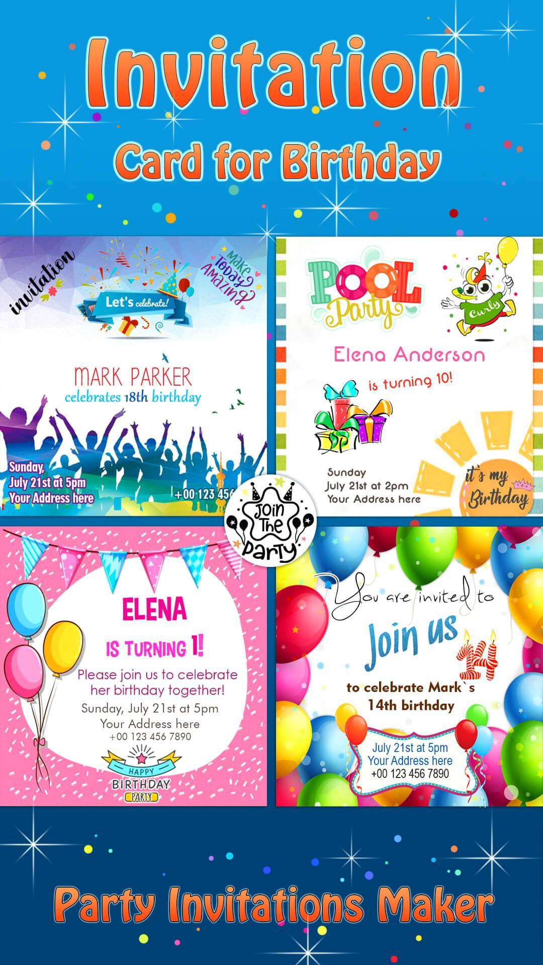 Invitation Anniversaire Invitations Pour Fete Pour Android Telechargez L Apk Invitation Anniversaire Invitations Pour Fete Pour Android Telechargez L Apk