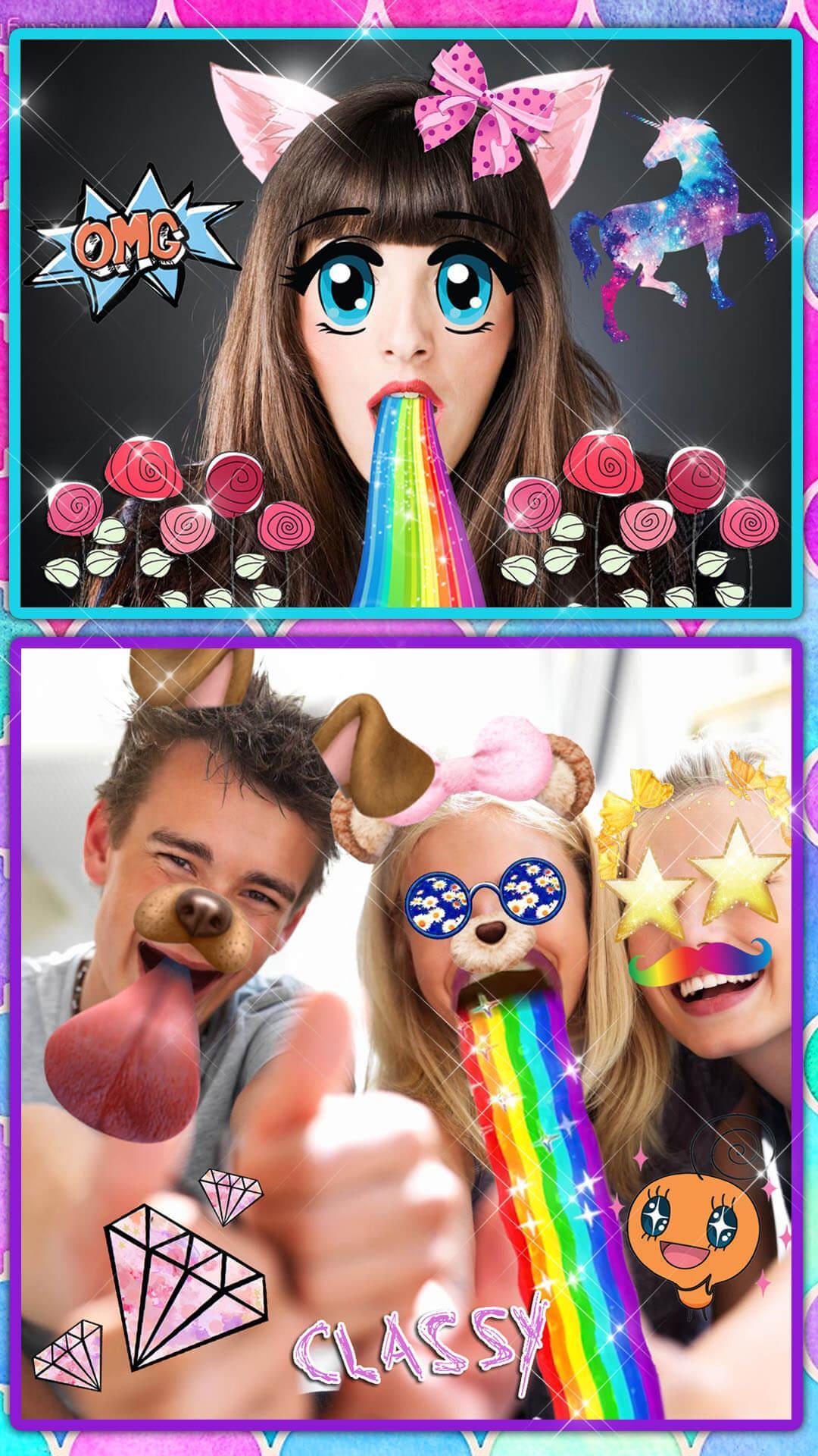 Edit Foto dengan Stiker 𤳠Snap Foto Filters for Android