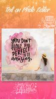 Text on Photo Editor poster