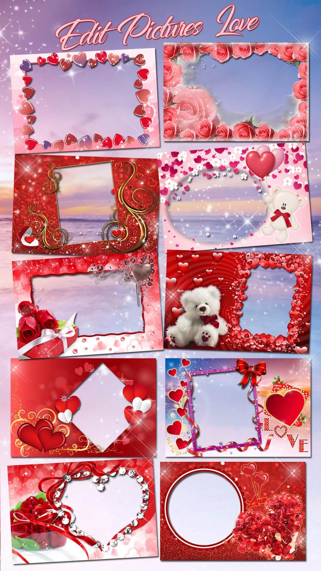 Uitgelezene Fotolijst Liefde 💖 Romantische Foto's Bewerken for Android - APK FV-04