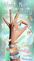 Write Name on Necklace poster