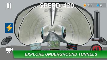 Hyperloop: train simulator captura de pantalla 1