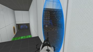 Portal 2 Maze Jeu 3D Affiche
