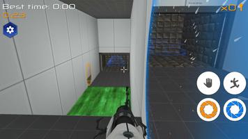Portal 2 Maze Jeu 3D capture d'écran 2