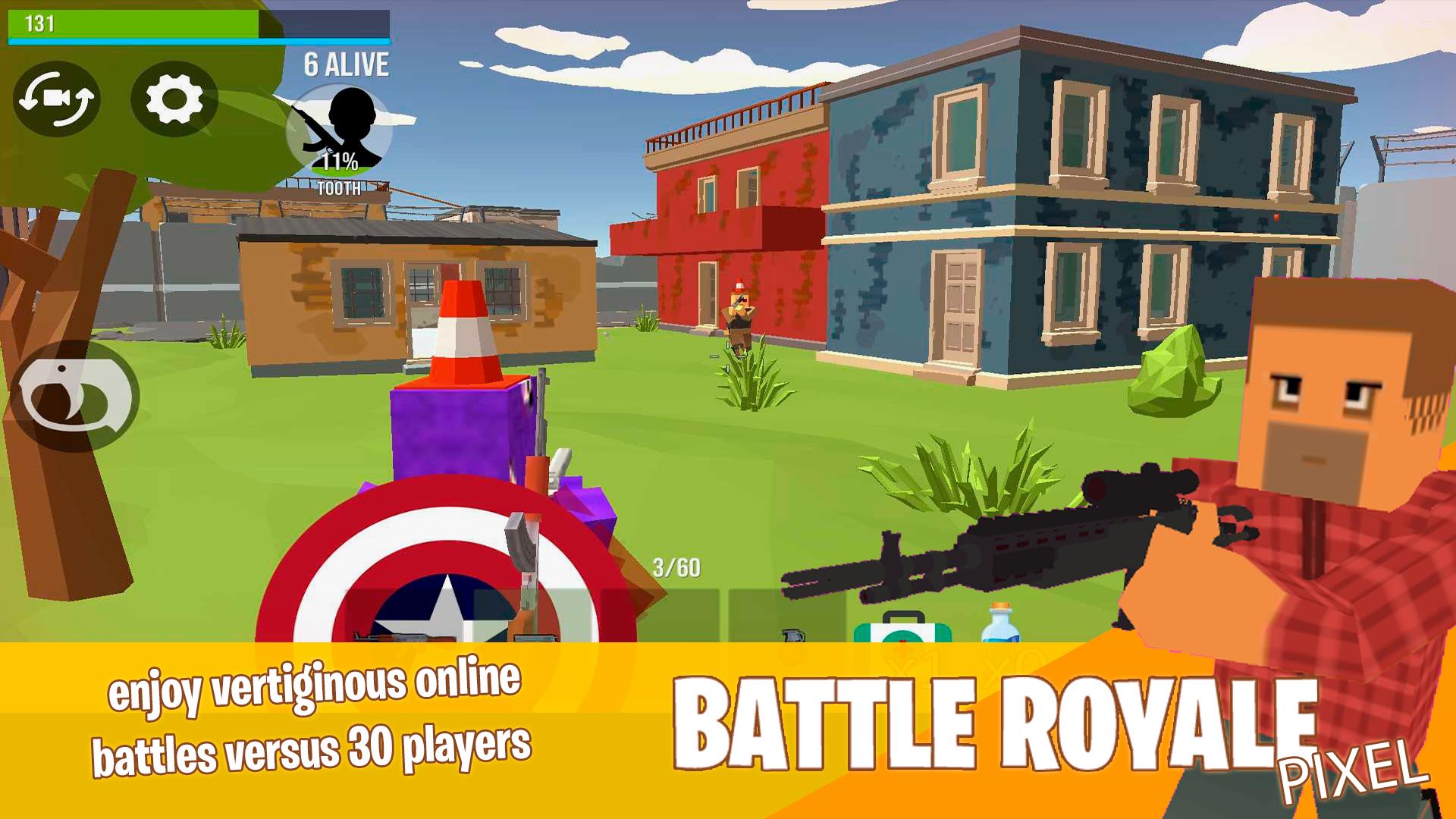 Android 用の ピクセルバトルロワイヤル Fpsシューティング3dゲームオフライン Battle Royale Apk をダウンロード