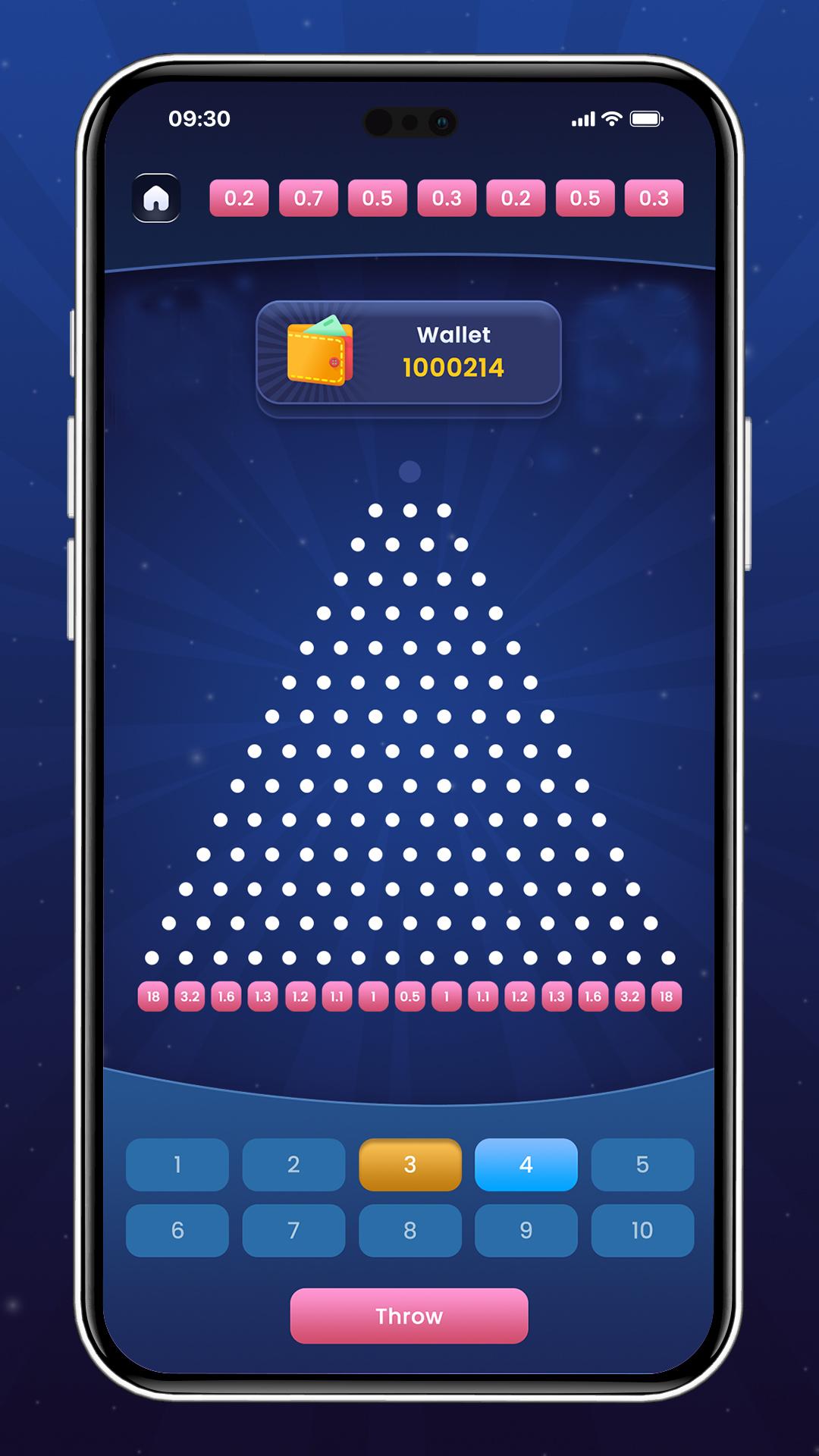 Plinko game online real money apk
