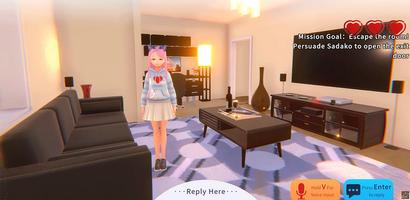 AI Girlfriend Mobile Game ảnh chụp màn hình 1