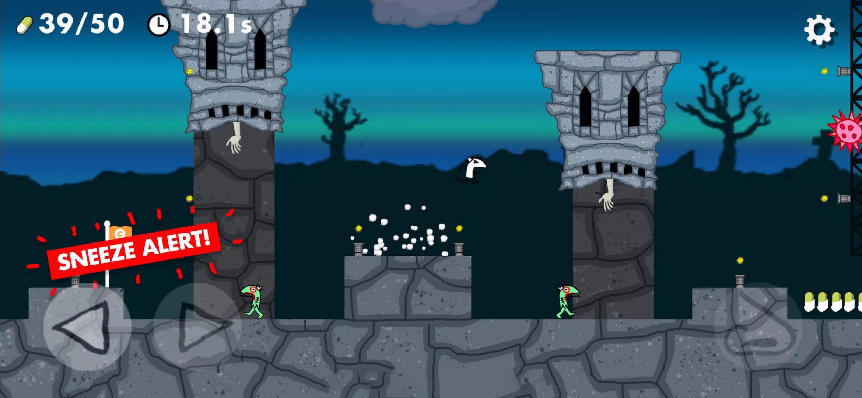 Sneezeman: 平台冒险