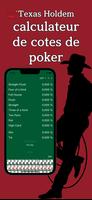 Application de calcul de poker Affiche